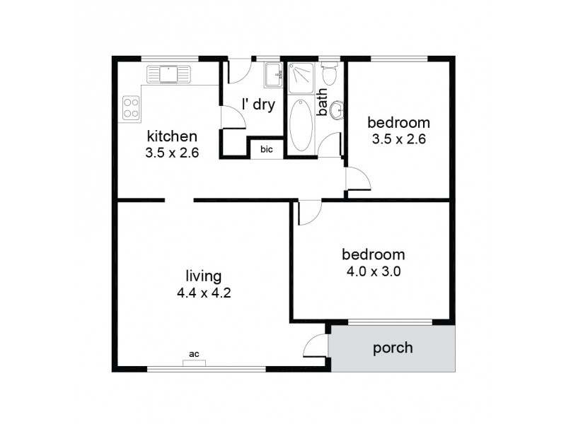3/12 Richard Street, Mansfield Park SA 5012 Floorplan
