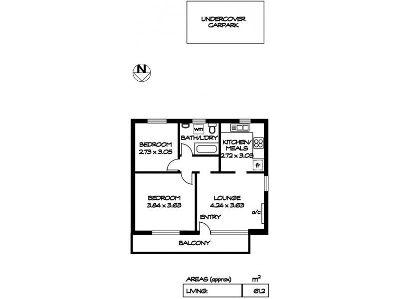 4/4 Hardy Street, Croydon Park SA 5008 Floorplan