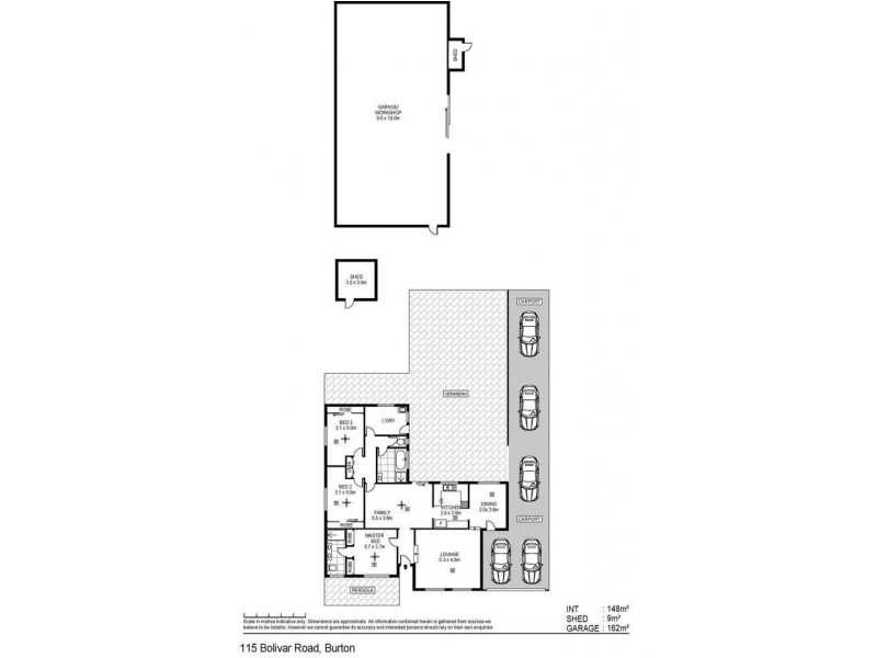 115 Bolivar Road, Burton SA 5110 Floorplan