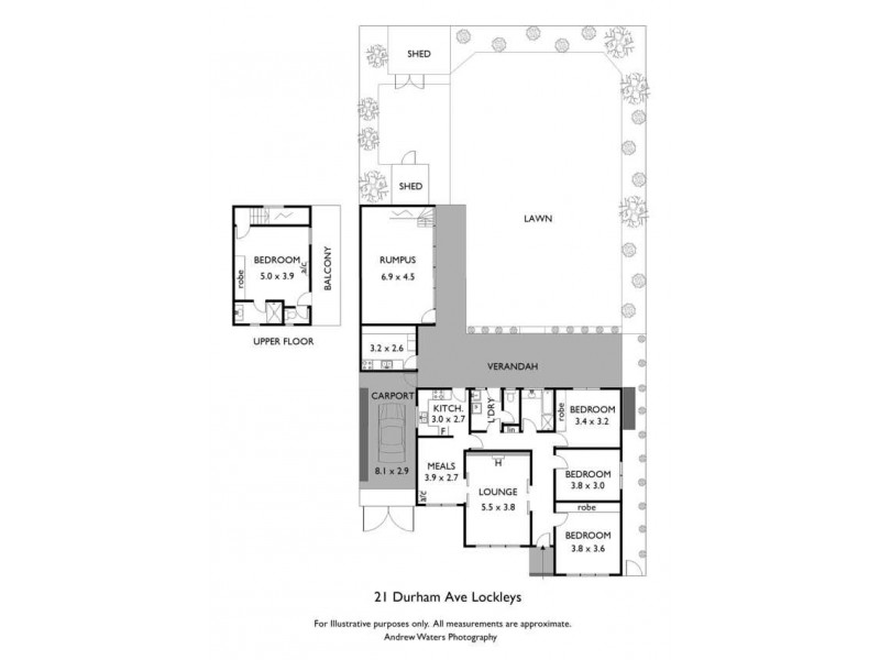 21 Durham Avenue, Lockleys SA 5032 Floorplan
