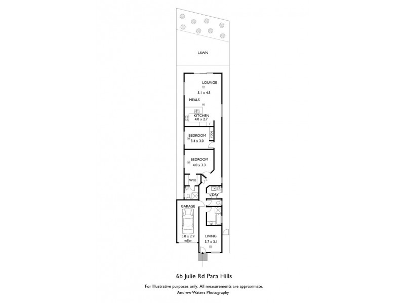 6c Julie Road, Para Hills SA 5096 Floorplan