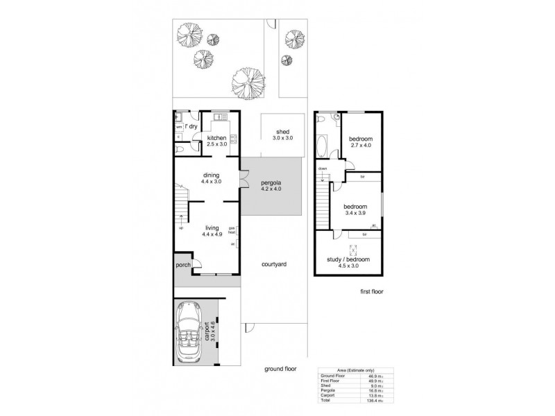 1/303 Montacute Road, Athelstone SA 5076 Floorplan