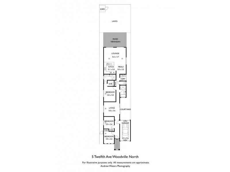 5A Twelfth Avenue, Woodville North SA 5012 Floorplan