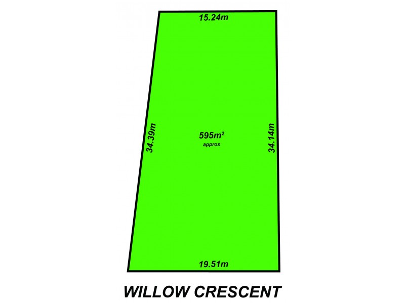 23 Willow Crescent, Campbelltown SA 5074 Floorplan