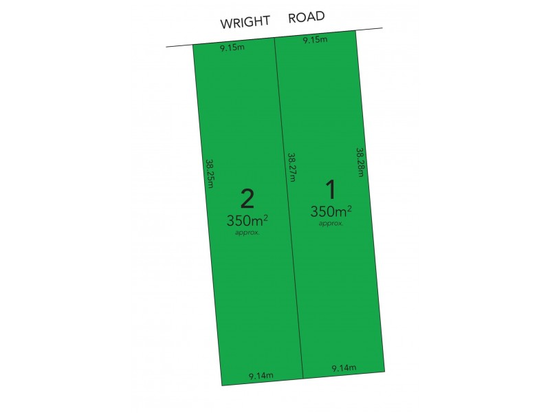 Lot 1 & 2/353 Wright Road, Valley View SA 5093 Floorplan