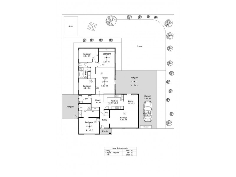 7 Signet Street, Hallett Cove SA 5158 Floorplan