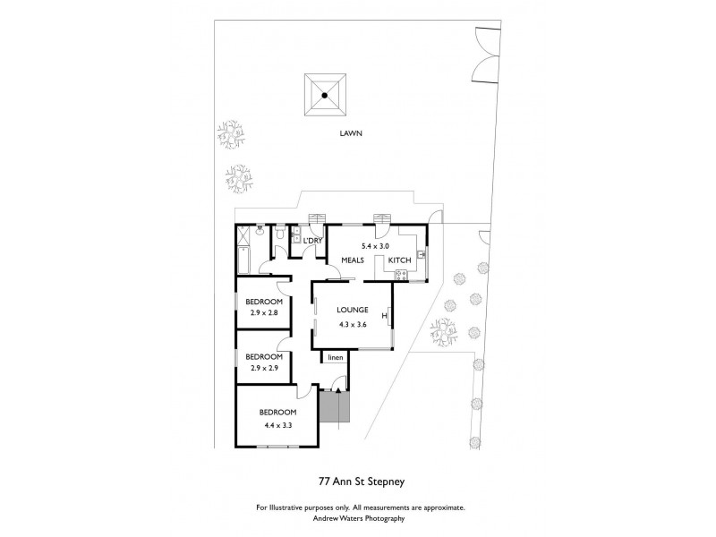 77 Ann Street, Stepney SA 5069 Floorplan