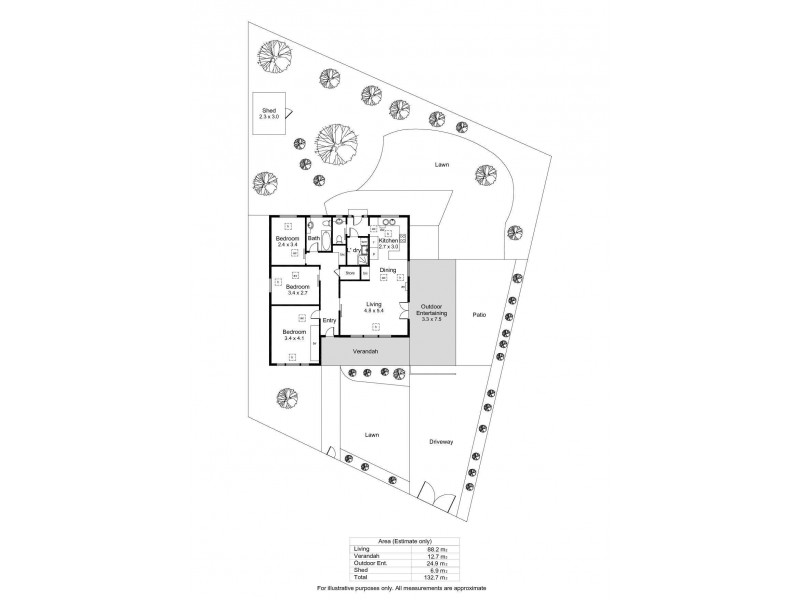 5 Hill Place, Richmond SA 5033 Floorplan