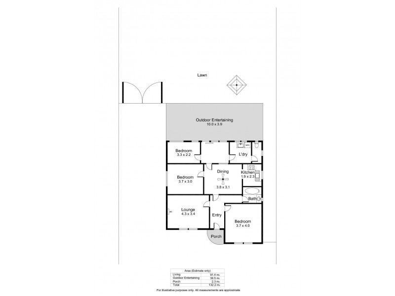 22 Lipsett Terrace, Brooklyn Park SA 5032 Floorplan
