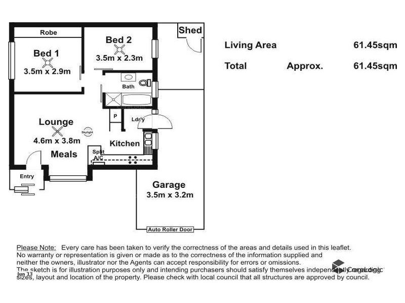 1/15 Clegowie Street, West Beach SA 5024 Floorplan