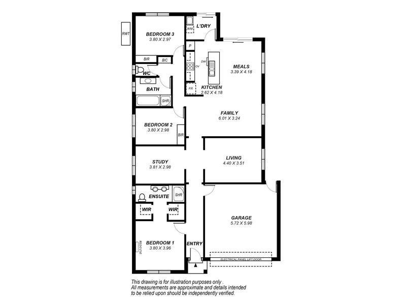 1 Parkinson Road, Elizabeth Downs SA 5113 Floorplan