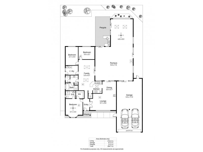 206 Burton Road, Paralowie SA 5108 Floorplan