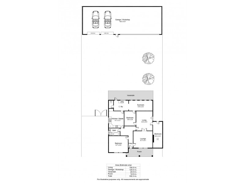 1 Eleventh Avenue, St Peters SA 5069 Floorplan