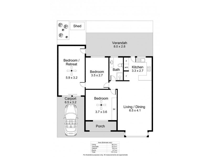 2/7 Hardys Road, Underdale SA 5032 Floorplan
