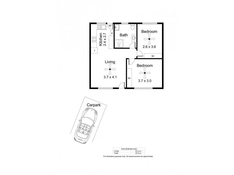 3/213-215 Anzac Highway, Plympton SA 5038 Floorplan