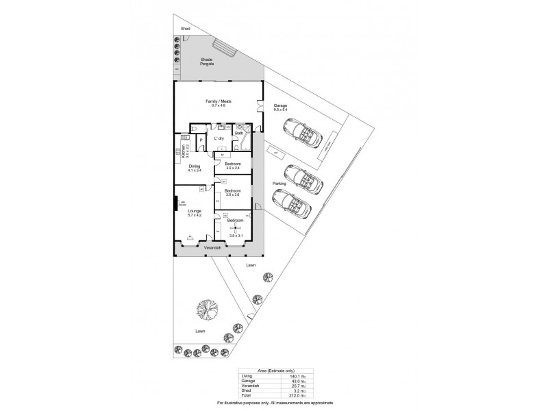 26 Weroona Avenue, Park Holme SA 5043 Floorplan