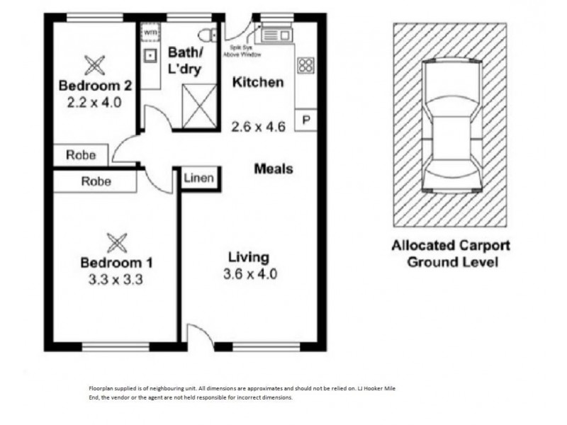 5/12 Jeffrey Street, Brooklyn Park SA 5032 Floorplan