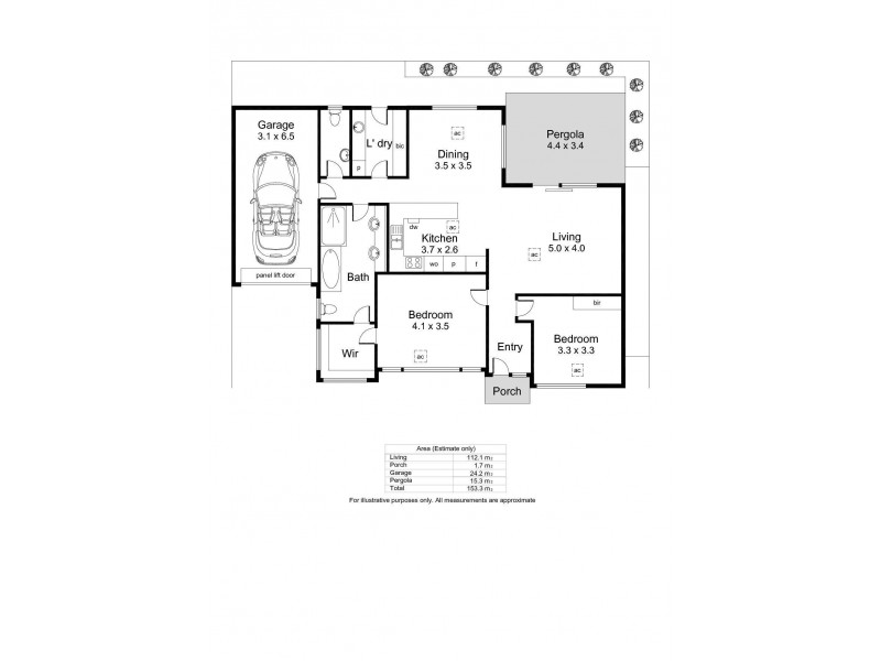 5/2 Miami Court, Fulham Gardens SA 5024 Floorplan