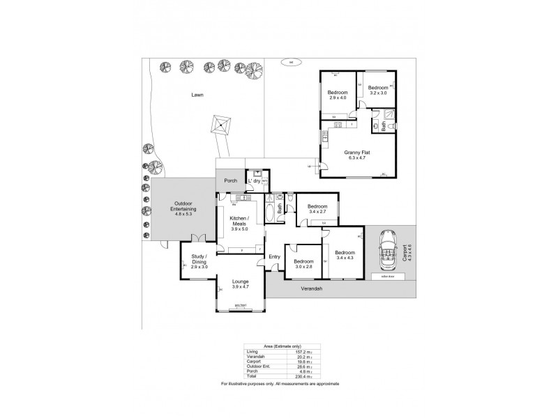 52 Western Parade, Brooklyn Park SA 5032 Floorplan