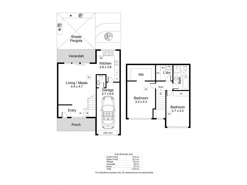 3/2-4 Sandford Street, Kensington Gardens SA 5068 Floorplan