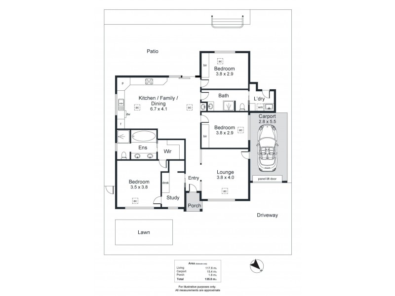 35 Second Avenue, Ascot Park SA 5043 Floorplan
