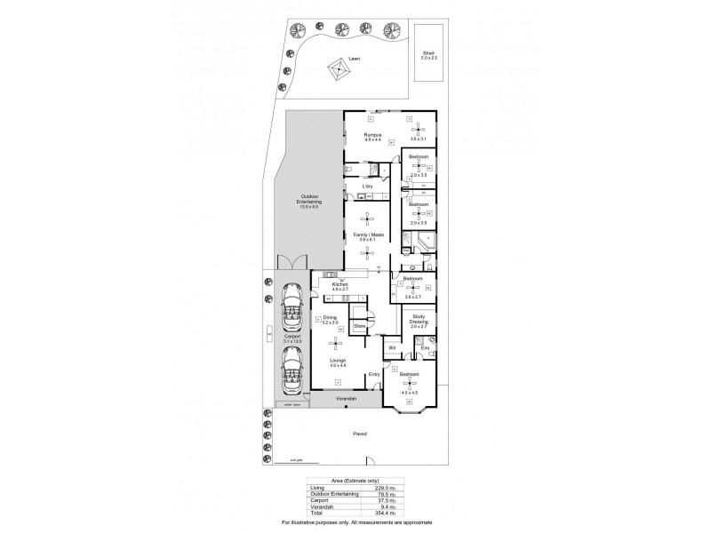 109a Trimmer Parade, Seaton SA 5023 Floorplan