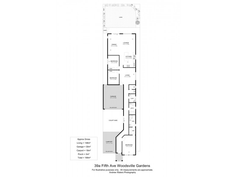 39A Fifth Avenue, Woodville Gardens SA 5012 Floorplan