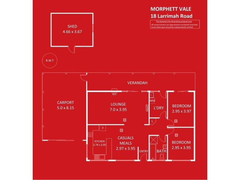 18 Larrimah Road, Morphett Vale SA 5162 Floorplan