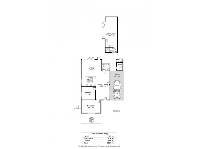 63 Maria Street, Thebarton SA 5031 Floorplan