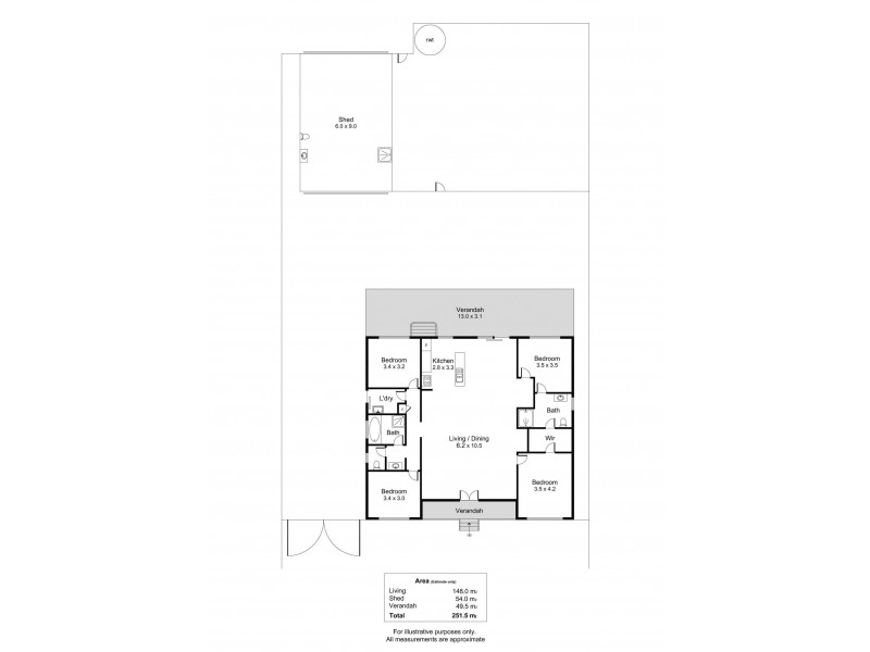 37 Gill Street, Moonta Bay SA 5558 Floorplan