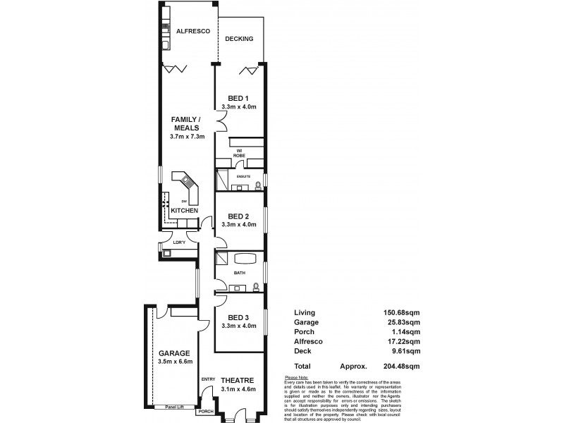 39a Magdalene Terrace, Pasadena SA 5042 Floorplan