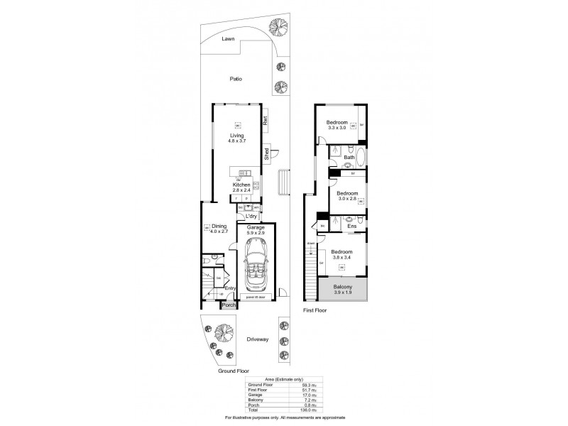 13 Harbrow Grove, Seacombe Gardens SA 5047 Floorplan