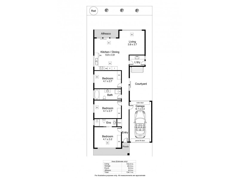 14 Westwood Boulevard, Ferryden Park SA 5010 Floorplan