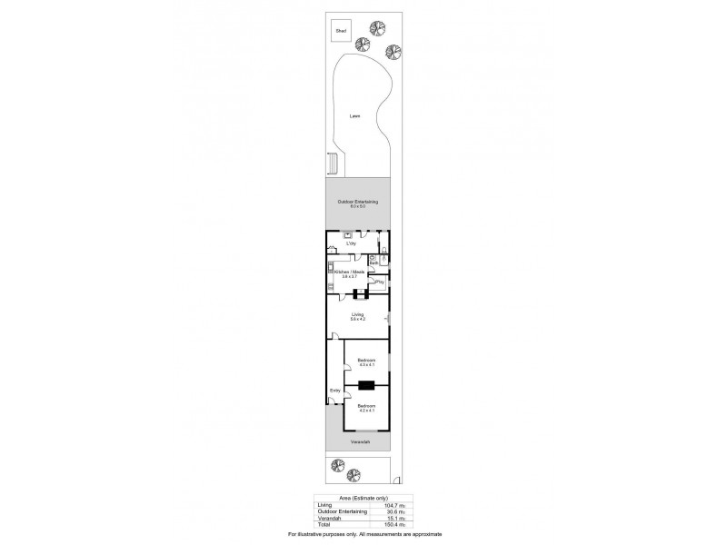 81 Jervois Avenue, West Hindmarsh SA 5007 Floorplan