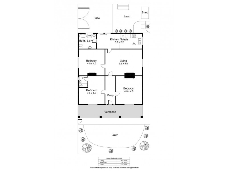1/9 Cuming Street, Mile End SA 5031 Floorplan