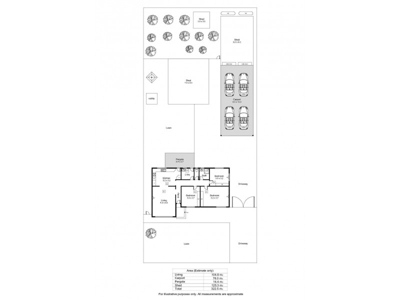 54 Eighth Avenue, Woodville Gardens SA 5012 Floorplan