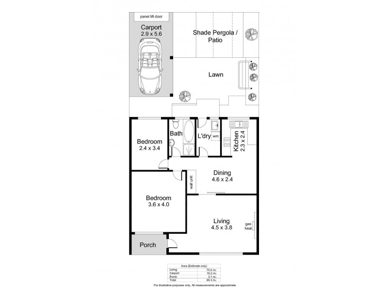3/9 Sutherland Road, Holden Hill SA 5088 Floorplan