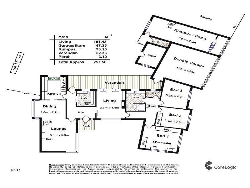 586 Military Road, Largs North SA 5016 Floorplan