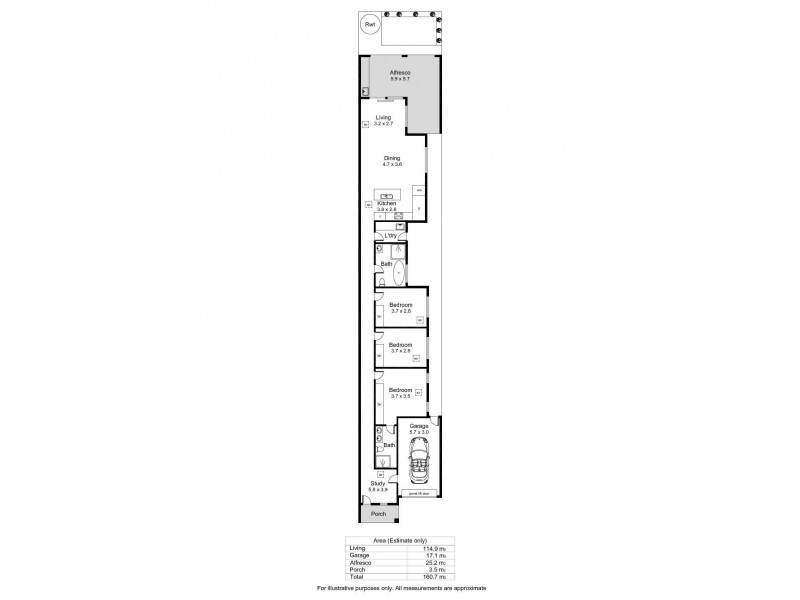 55b East Avenue, Allenby Gardens SA 5009 Floorplan