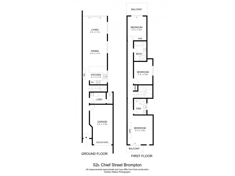52b Chief Street, Brompton SA 5007 Floorplan