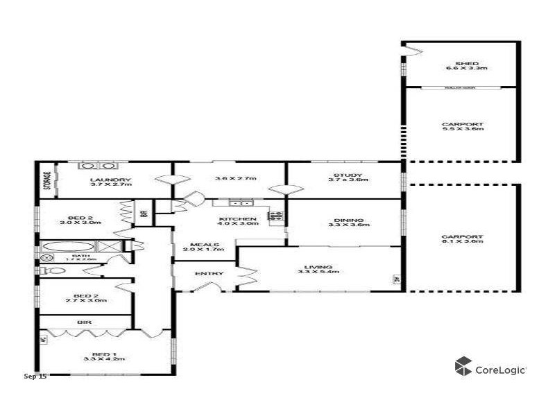 8 Beachway Avenue, Brooklyn Park SA 5032 Floorplan
