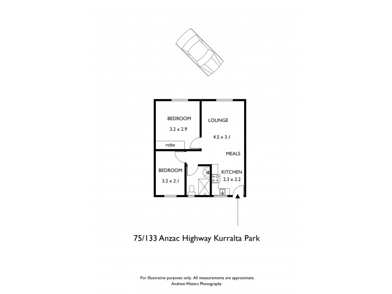 75/133 Anzac Highway, Kurralta Park SA 5037 Floorplan