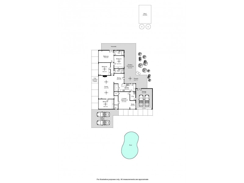 55 Ridgeland Drive, Teringie SA 5072 Floorplan