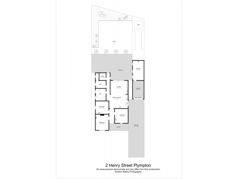 2 Henry Street, Plympton SA 5038 Floorplan