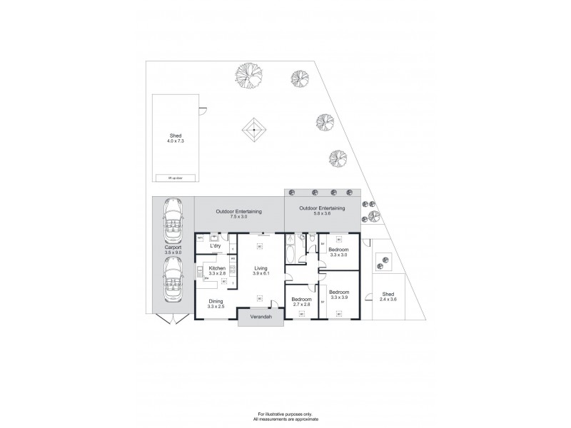 61 Fraser Drive, North Haven SA 5018 Floorplan