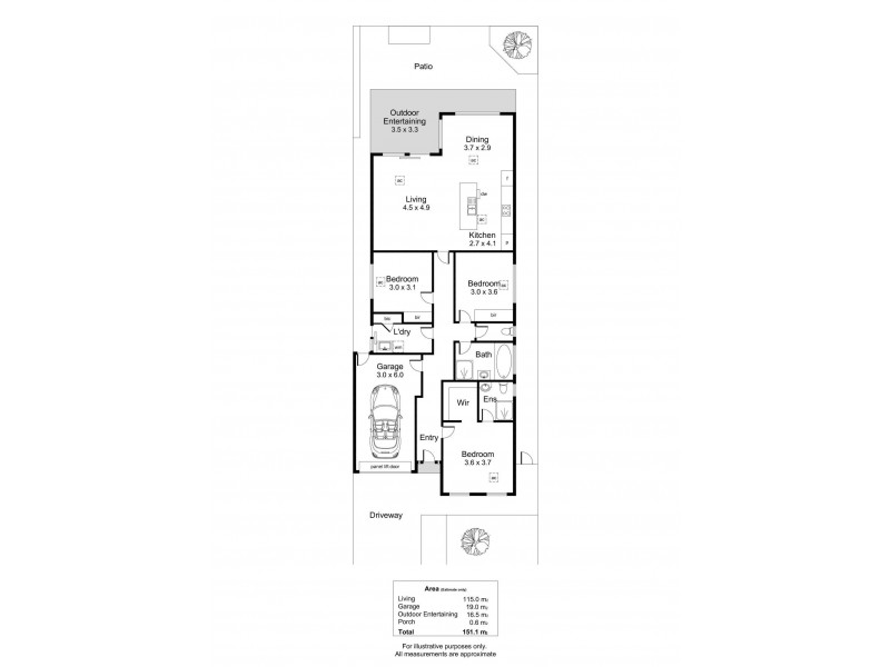6 St Josephs Place, Cowandilla SA 5033 Floorplan