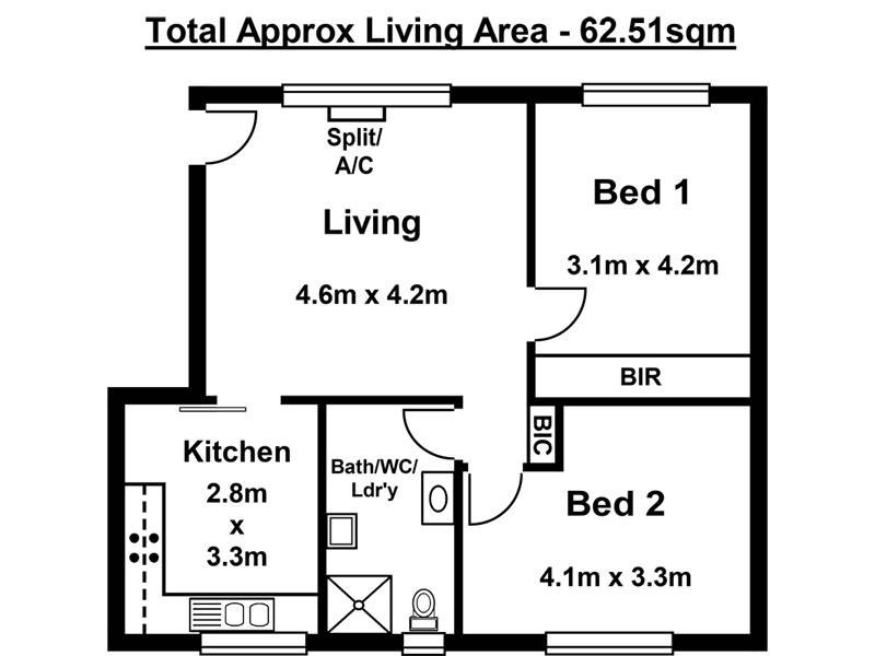 4/38 Farnham Road, Keswick SA 5035 Floorplan