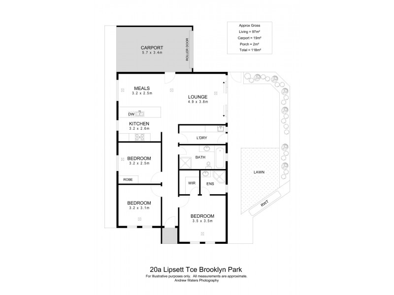 20a Lipsett Terrace, Brooklyn Park SA 5032 Floorplan