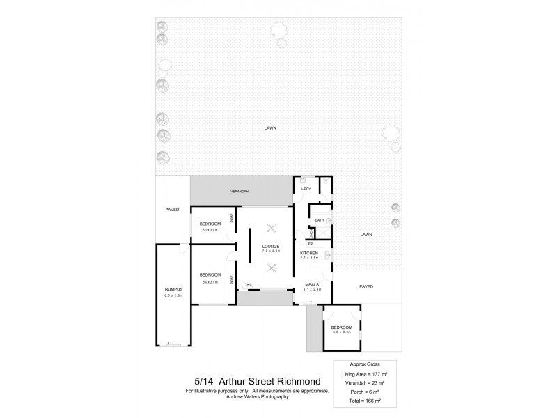 5/14 Arthur Street, Richmond SA 5033 Floorplan