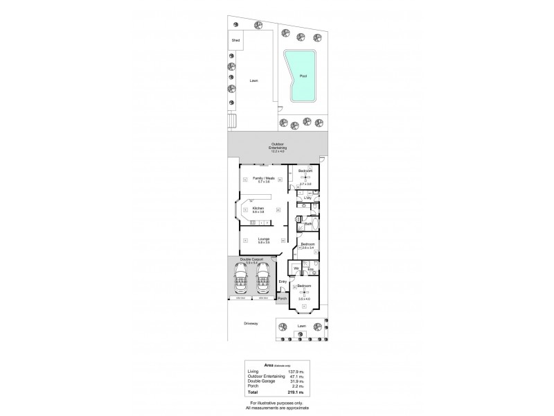 48 Kent Street, Mansfield Park SA 5012 Floorplan